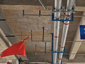 衡东管廊支架的安装方法
